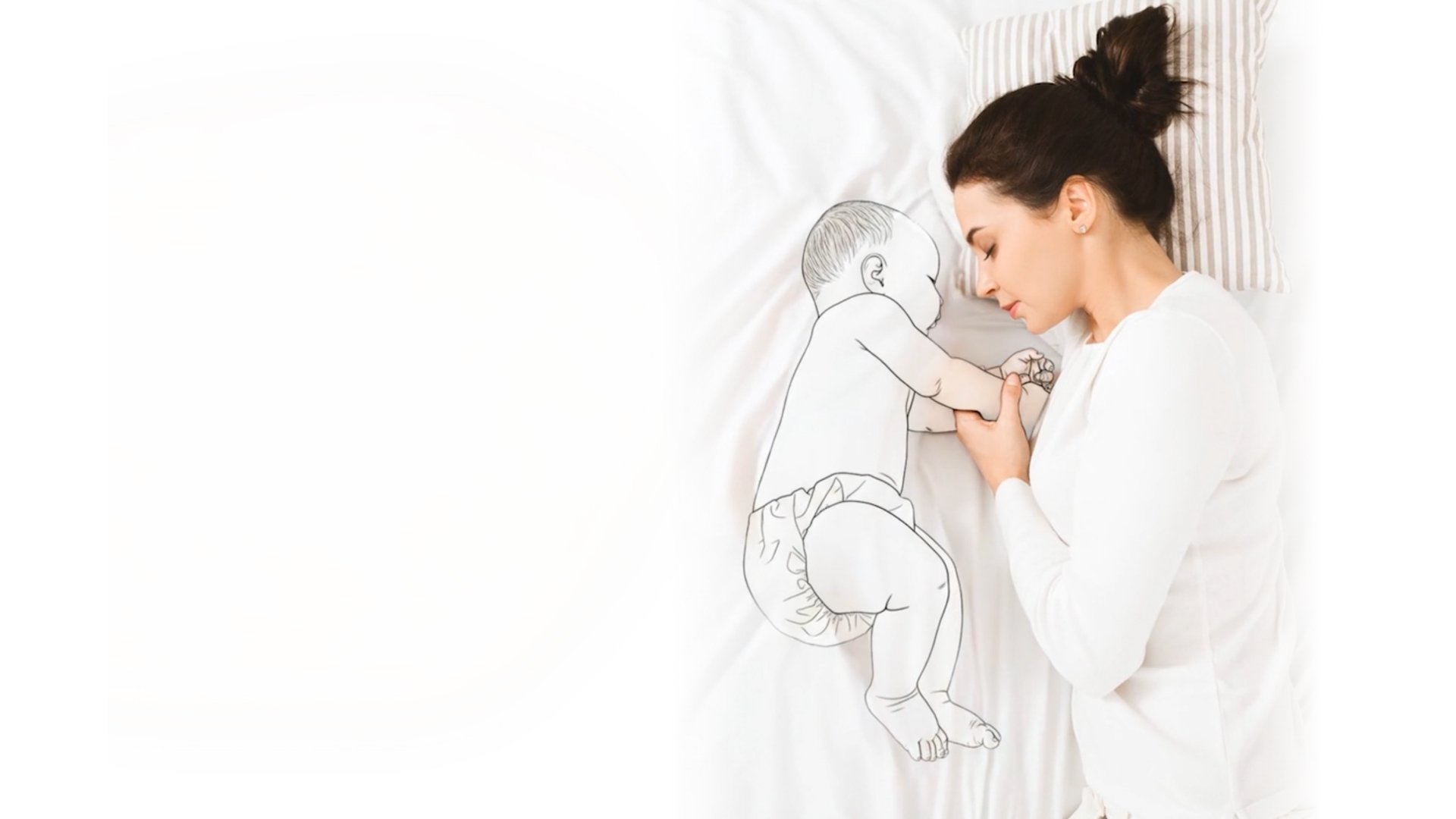 Mother holding her baby — Wanted Fertility